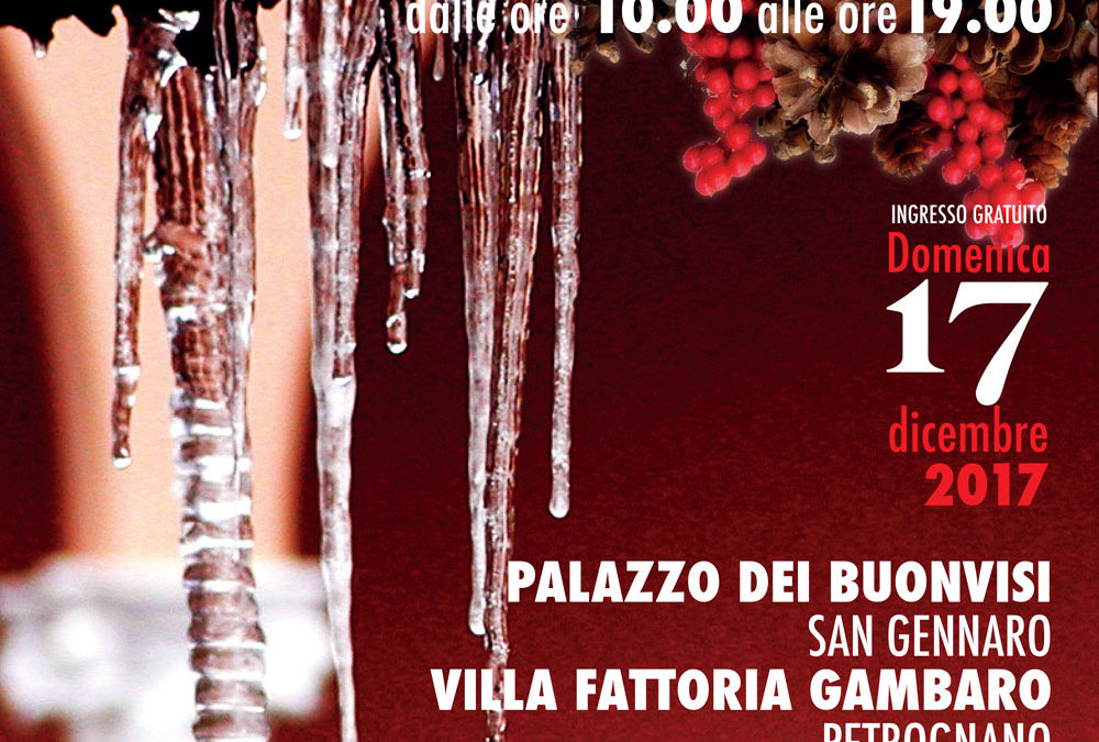 Domenica 17 dicembre nelle dimore storiche di Capannori torna ‘Natale in Villa’