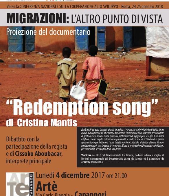 Lunedì 4 dicembre, alle ore 21 ad Artè, si parlerà di “Migrazioni: l’altro punto di vista”