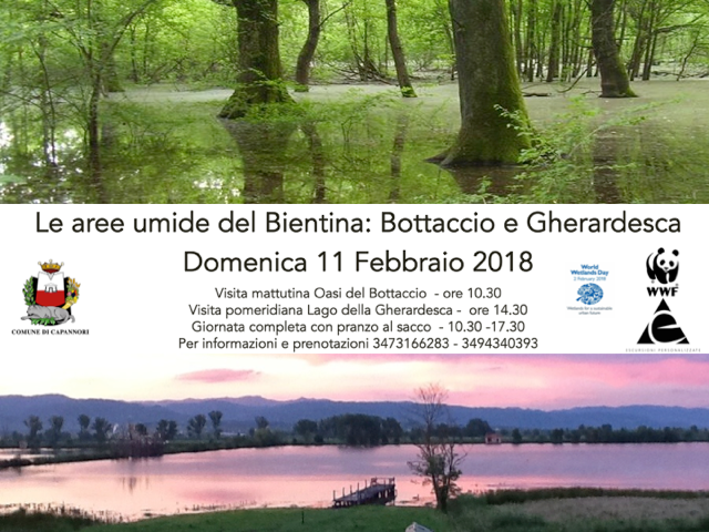 Domenica 11 febbraio visita all’oasi Wwf “Bosco del Bottaccio” e al Lago della Gherardesca